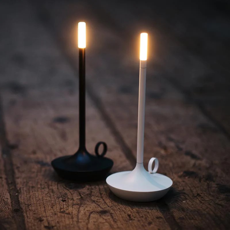 Lumen Nordic Candlestick Table Lamp