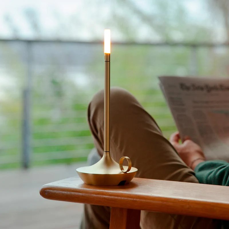 Lumen Nordic Candlestick Table Lamp