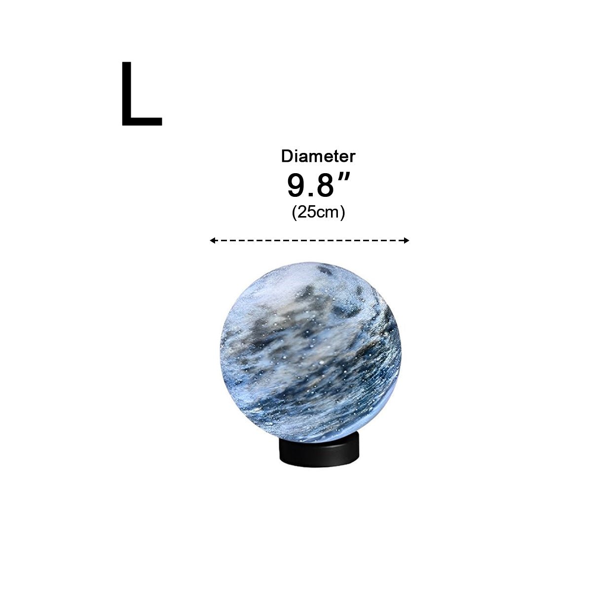 Lumen Globe Outdoor Fence Post Light