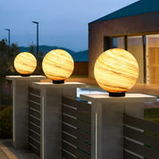 Lumen Globe Outdoor Fence Post Light