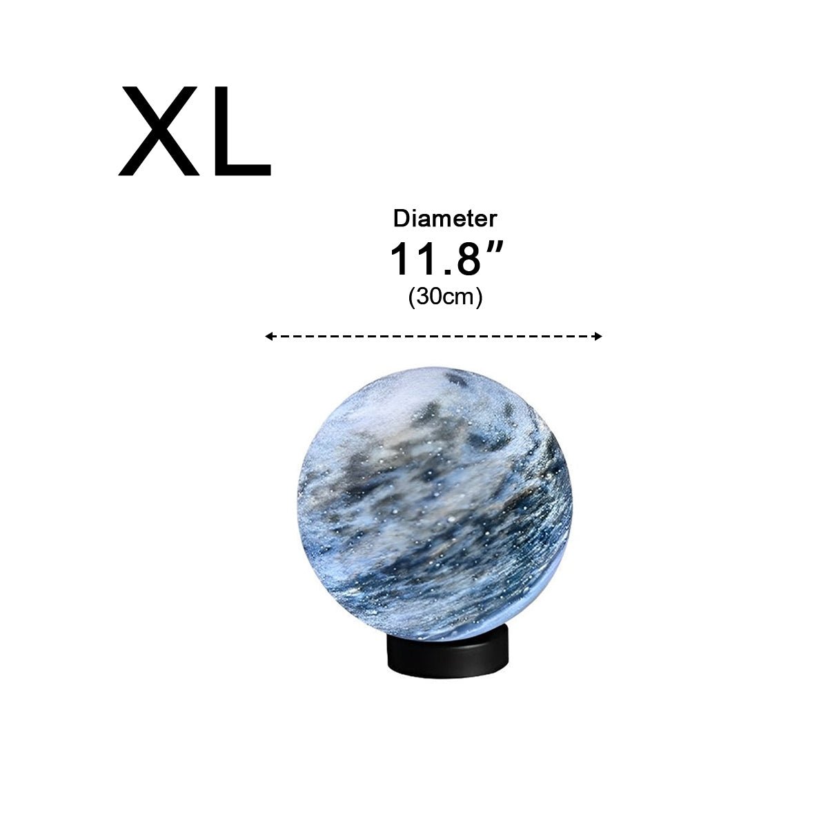 Lumen Globe Outdoor Fence Post Light