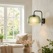 Lumen Tove Glass Shade Wall Sconce