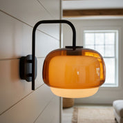 Lumen Tove Glass Shade Wall Sconce