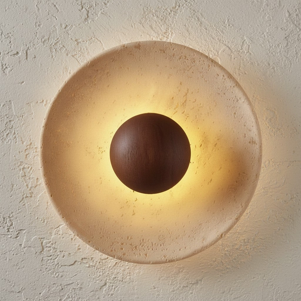 Lumen Heliara Halo Wall Light