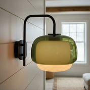 Lumen Tove Glass Shade Wall Sconce