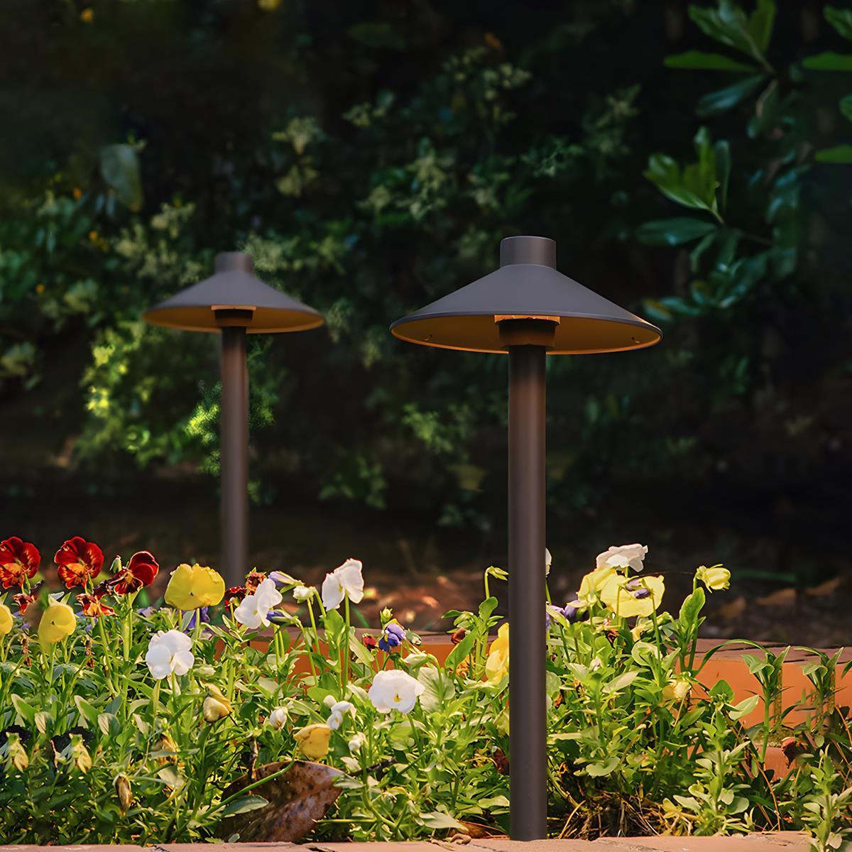 Lumen Hat Shade Pathway Light