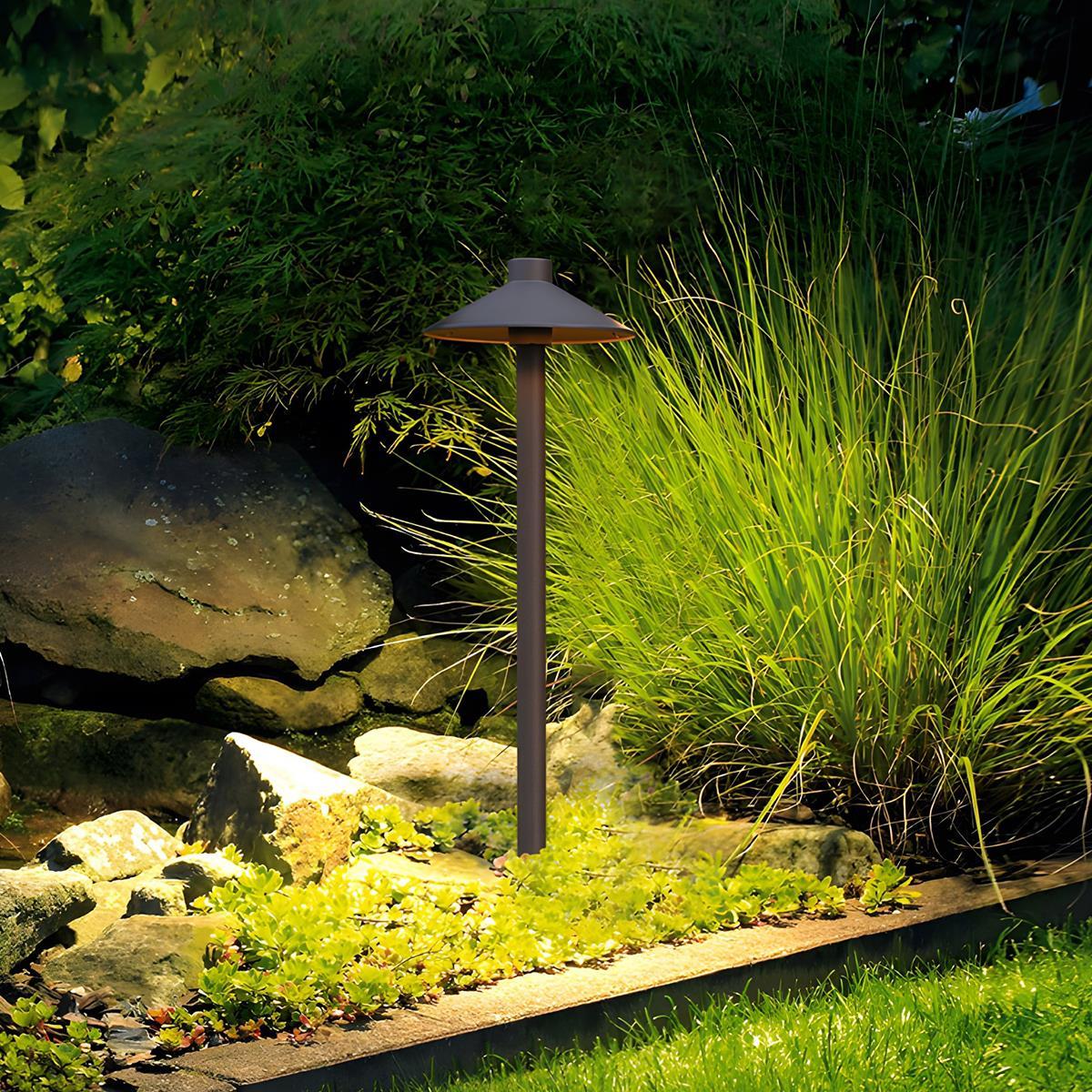 Lumen Hat Shade Pathway Light