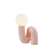 Lumen Spiral Glass Table Lamp