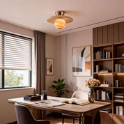 Lumen Nordic Glass Ceiling Lamp