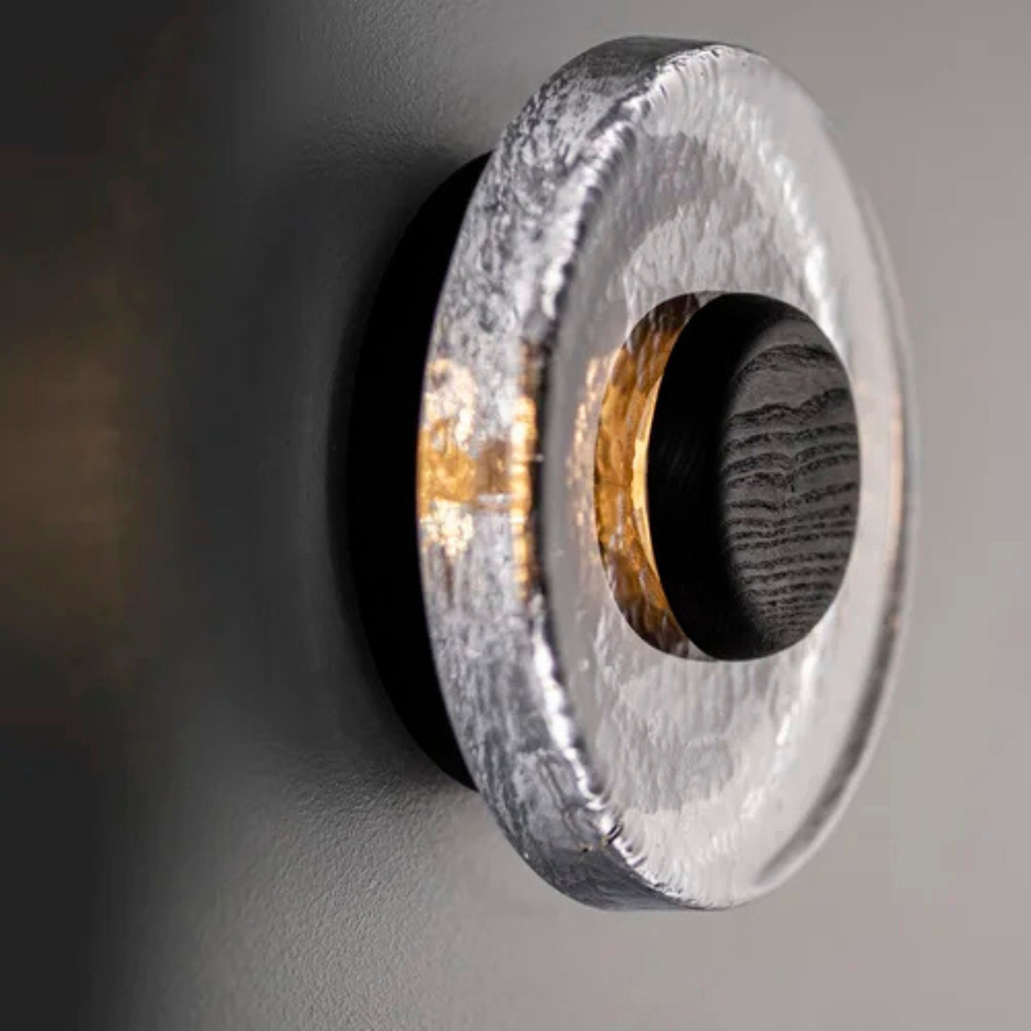 Lumen Vedra Wooden Glass Wall Lamp