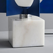 Lumen Triple Globe Tower Table Lamp