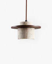 Lumen Coren Travertine Stone Pendant