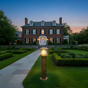 Lumen Tiered Cylinder Outdoor Post Light