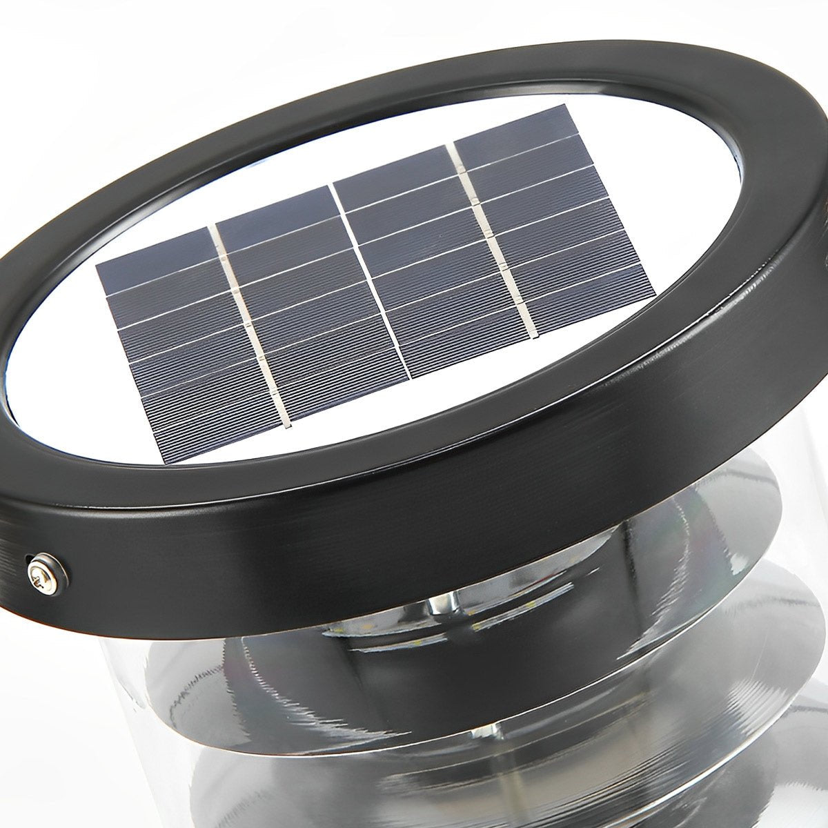 Lumen Tiered Cylinder Outdoor Post Light