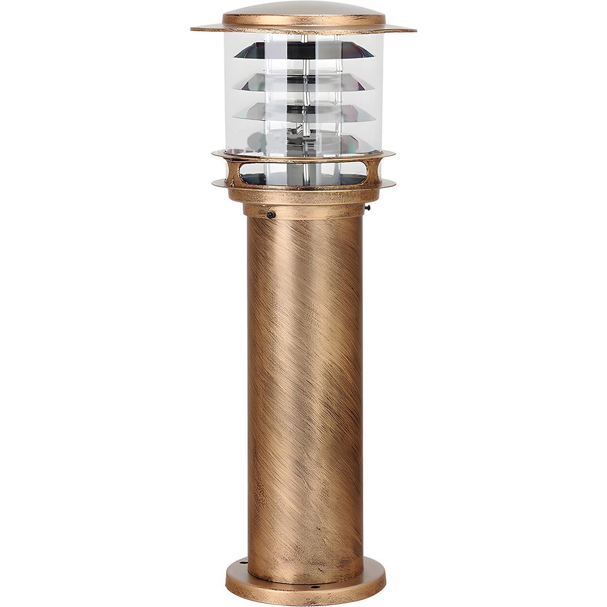 Lumen Tiered Cylinder Outdoor Post Light