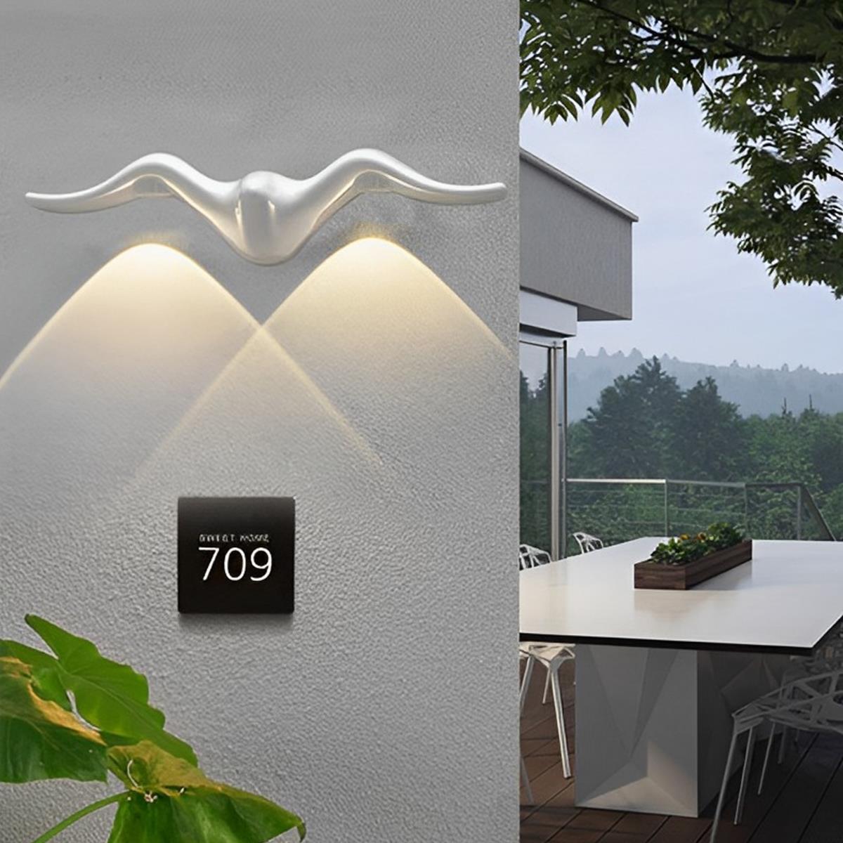 Lumen Animal Silhouette Outdoor Sconce