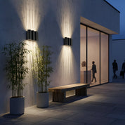 Lumen Water Ripple Outdoor Wall Sconce