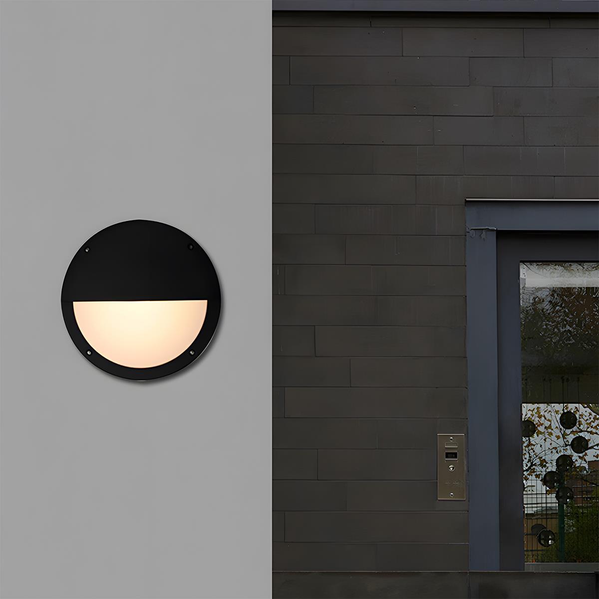Lumen Round Outdoor Porch Light