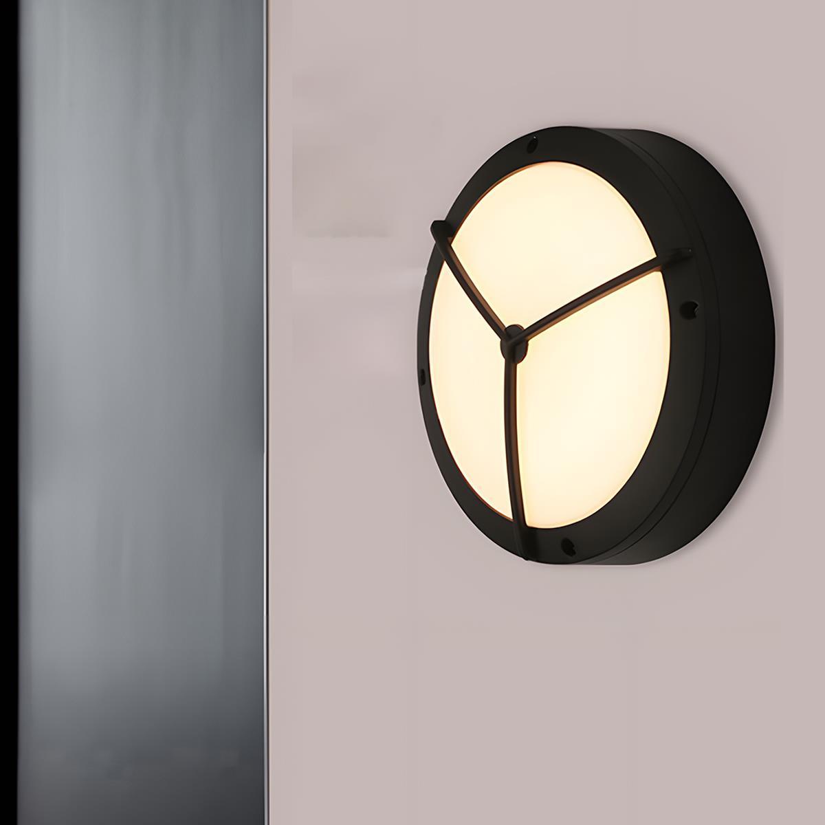Lumen Round Outdoor Porch Light