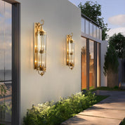Lumen Vintage Copper Porch Wall Light