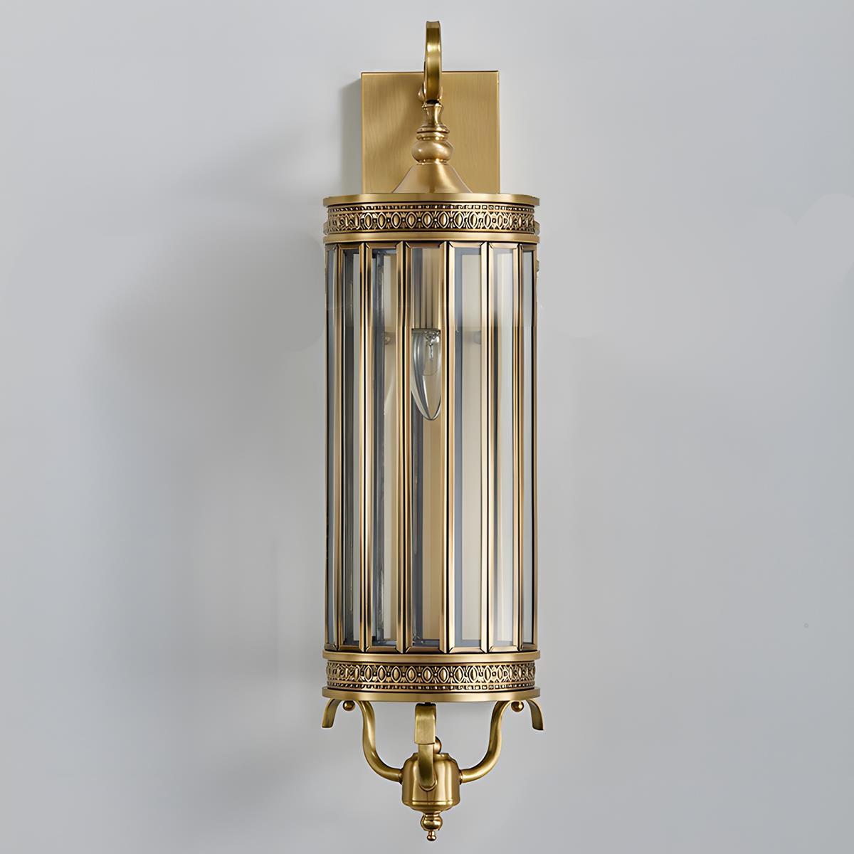 Lumen Vintage Copper Porch Wall Light