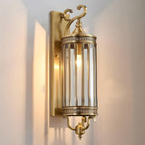 Lumen Vintage Copper Porch Wall Light