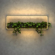 Lumen Illuminated Planter Wall Light