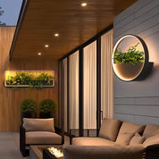 Lumen Illuminated Planter Wall Light