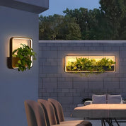 Lumen Illuminated Planter Wall Light