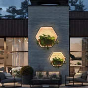 Lumen Illuminated Planter Wall Light