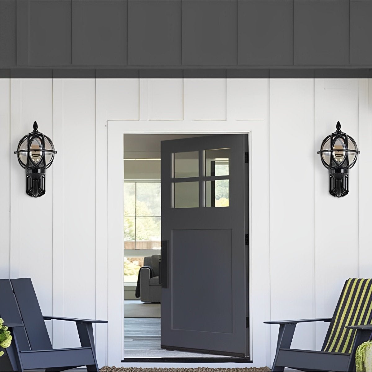 Lumen Woven Nest Outdoor Lantern
