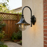 Lumen Farmhouse Horn Outdoor Wall Light