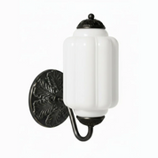 Lumen Eloise Milk Glass Wall Sconce