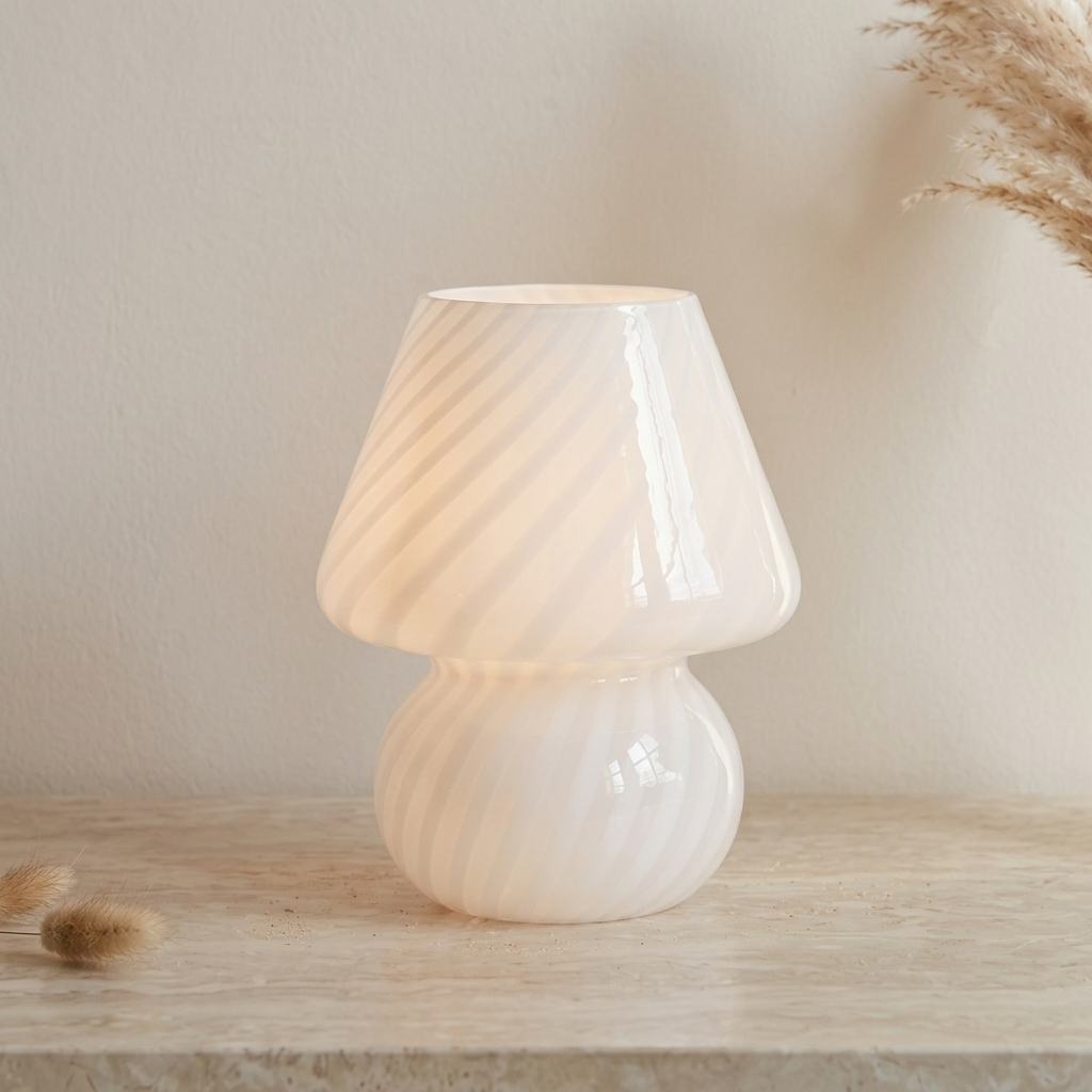 Lumen Murano Glass Mushroom Lamp