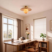 Lumen Nordic Glass Ceiling Lamp